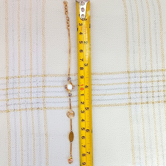 Louis Vuitton RARE ✨️Speedy Pearl Gold Tone Bracelet M68063 - Picture 13 of 14
